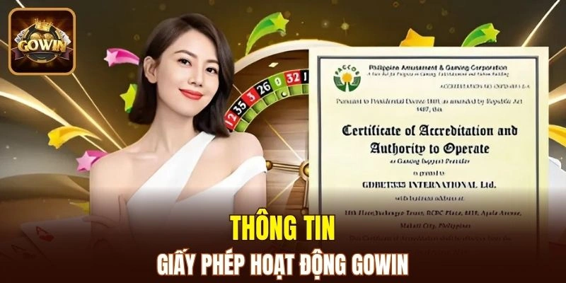 Tìm hiểu sơ lược về giấy phép hoạt động GOWIN