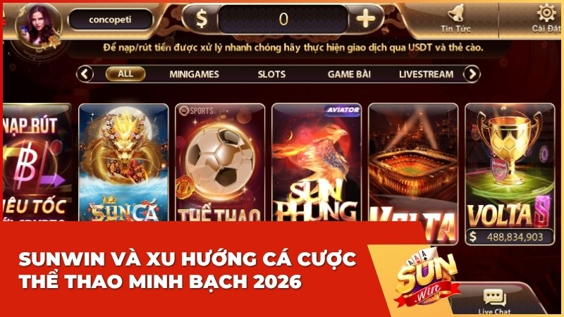 sunwin va xu huong ca cuoc the thao 2026